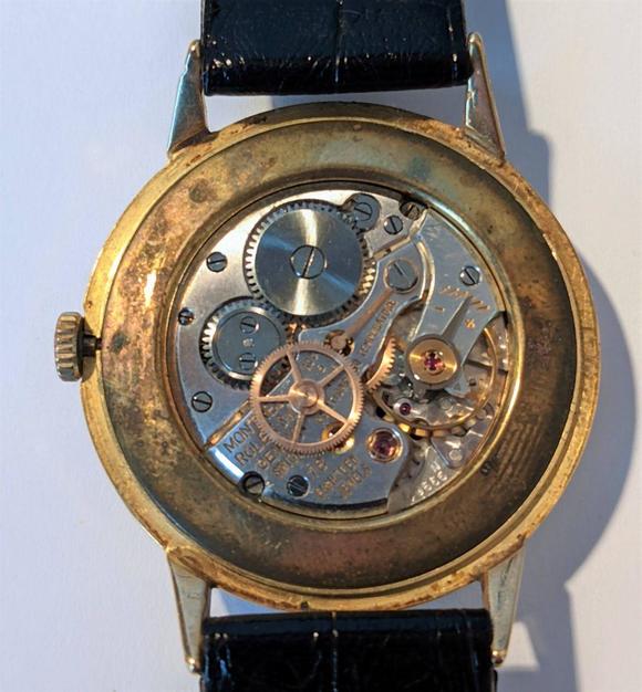 auktionshaus am seewristwatch, rolex, 1940s, round dial with