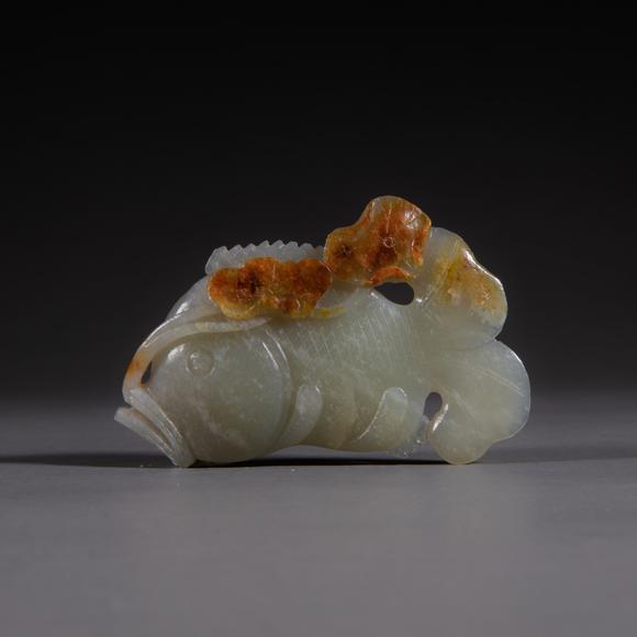 中国明代 和田玉鱼形佩_中国明代 和田玉鱼形佩估价