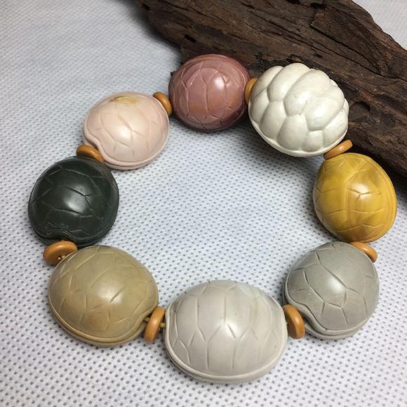 玛瑙阿拉善玉龟壳手串
