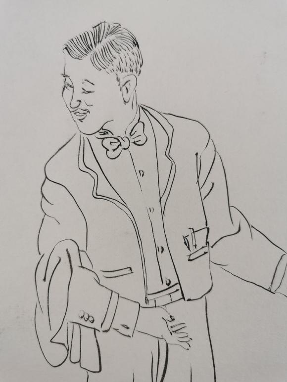 香港艺典国际 漫写人生—黄胄,丰子恺,贺友直 华君武漫画速写专场 lot