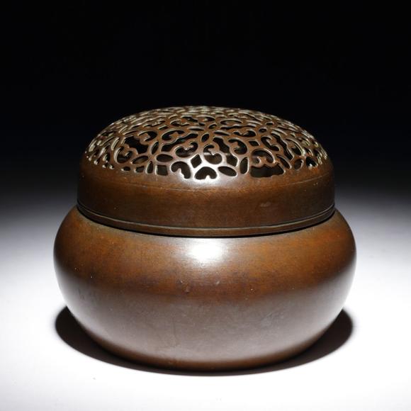 明张鸣歧制铜手炉