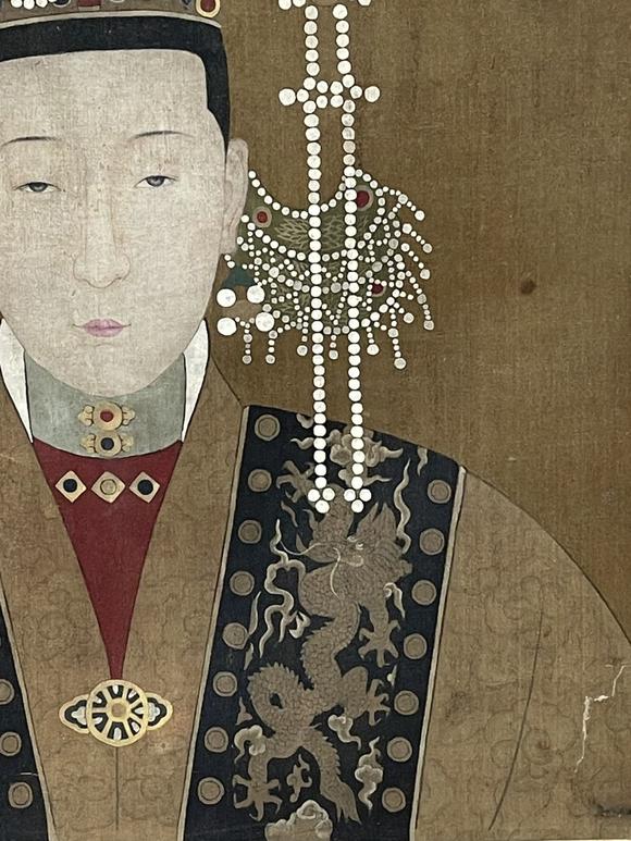 帝王像帝王像 明世宗朱厚熜孝洁陈皇后_帝王像帝王