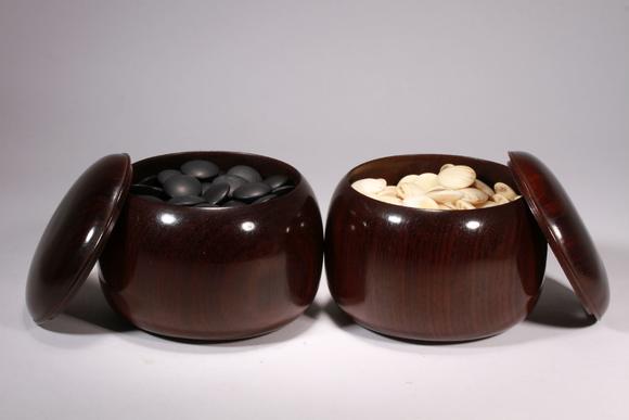 清红木围棋棋子