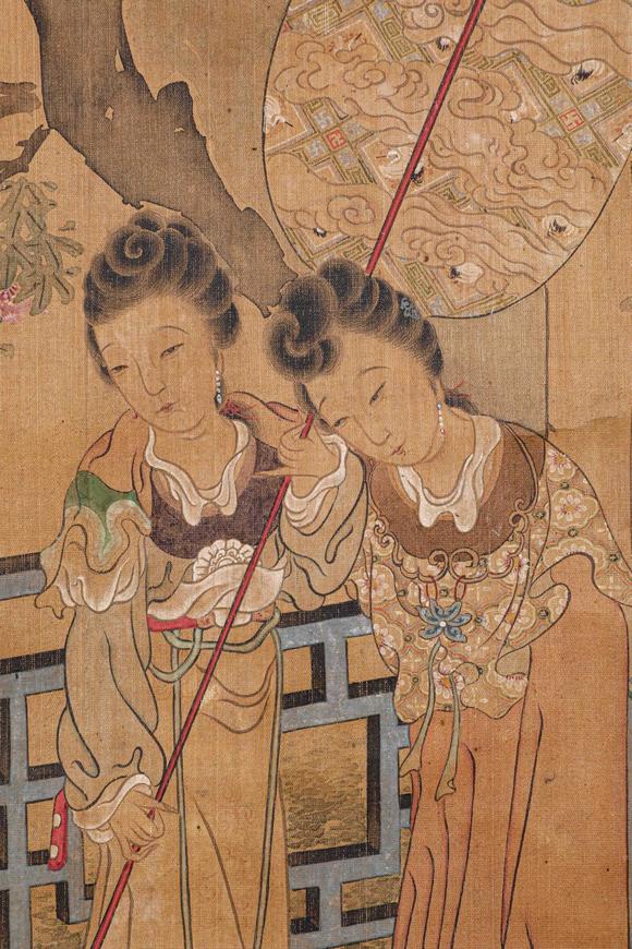 阪神国际美术竞売株式会社费丹旭 仕女图