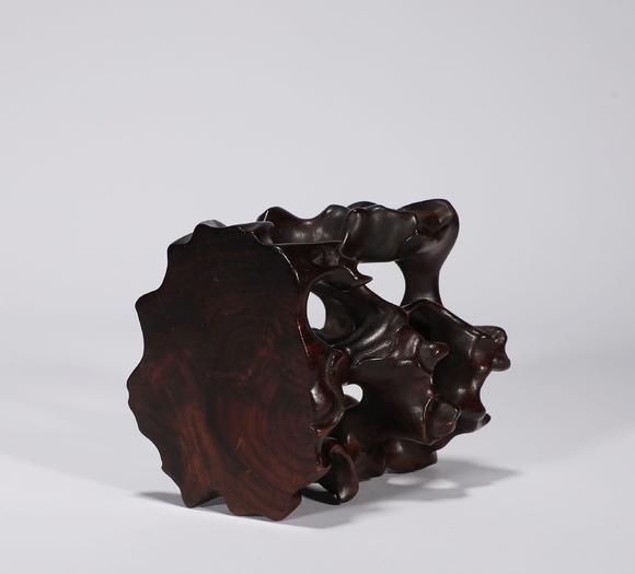 riverdale auction清代 红木底座