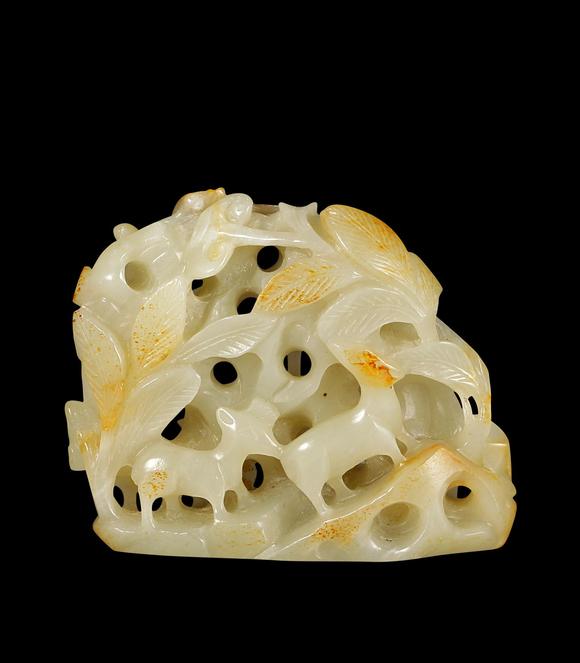 金代秋山图玉山子