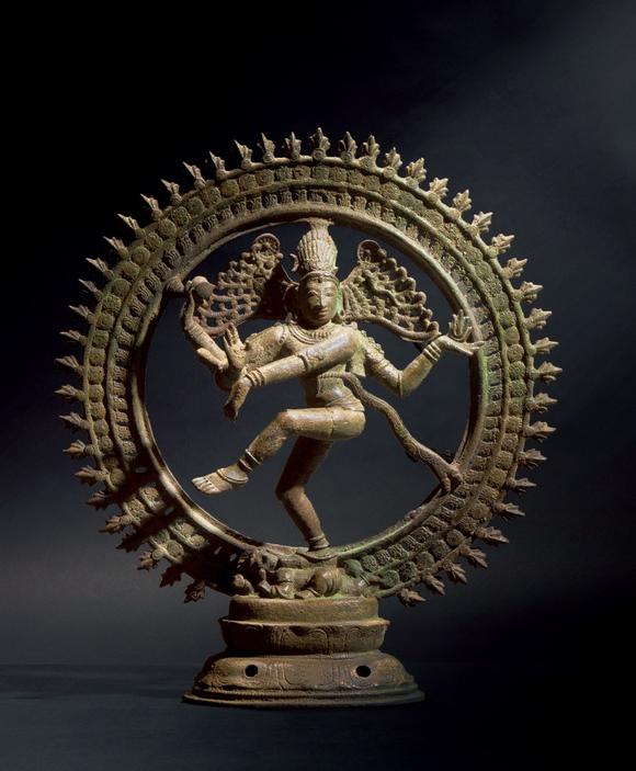 12世纪南印度朱罗王朝铜湿婆像