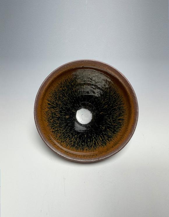 明或以上黑釉兔毫天目盏(1127-1279)