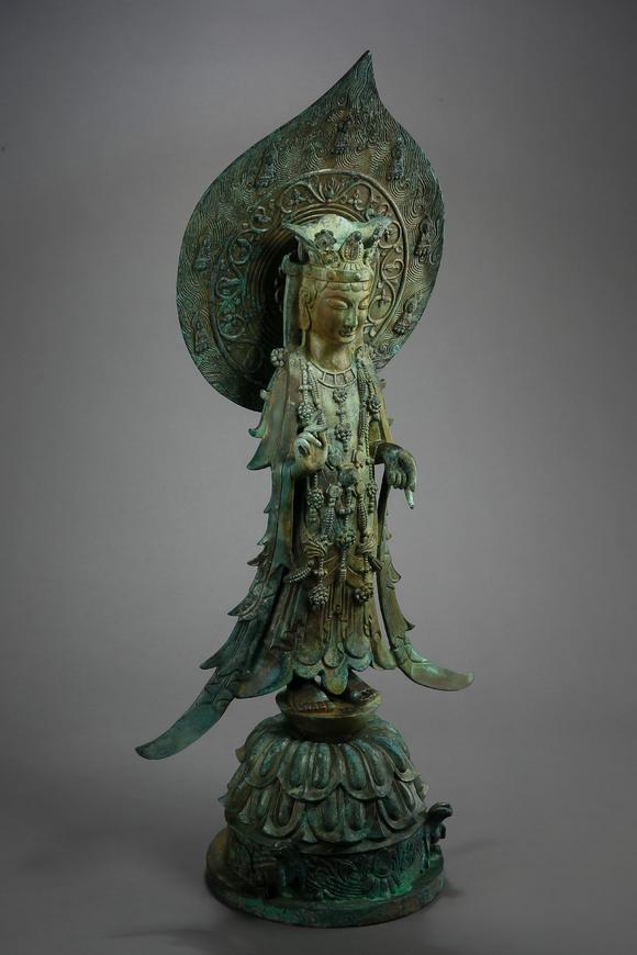 中国古代青铜佛像ancientchinesebronzebuddhastatue