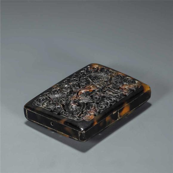 hawksbillhangingornamentfromqing清代玳瑁挂件