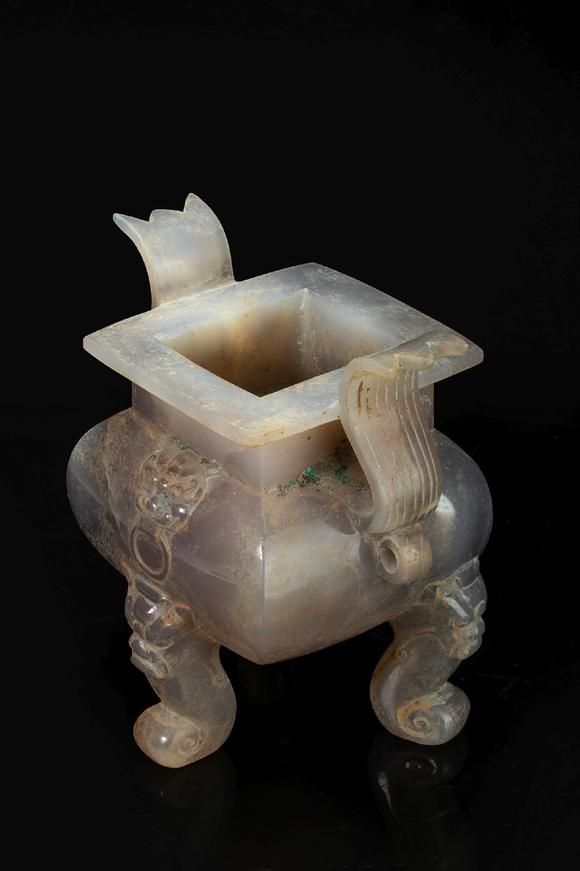 agatecenserfromliao辽代玛瑙香炉