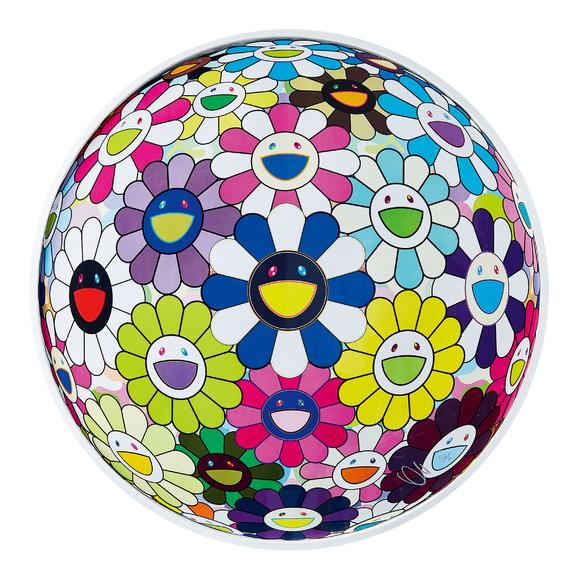 村上隆 彩色花球