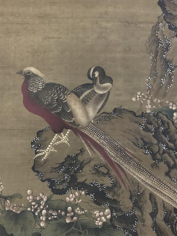 吕纪锦鸡chinesepaintingattributetolvji