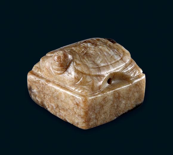 艺珍艺术玉龟钮印