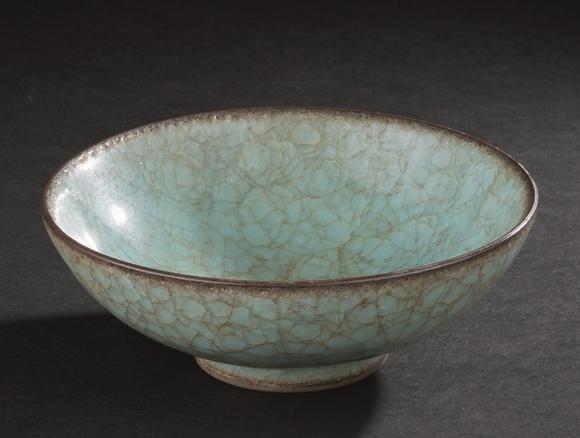 宋代9601279官窑冰裂纹碗