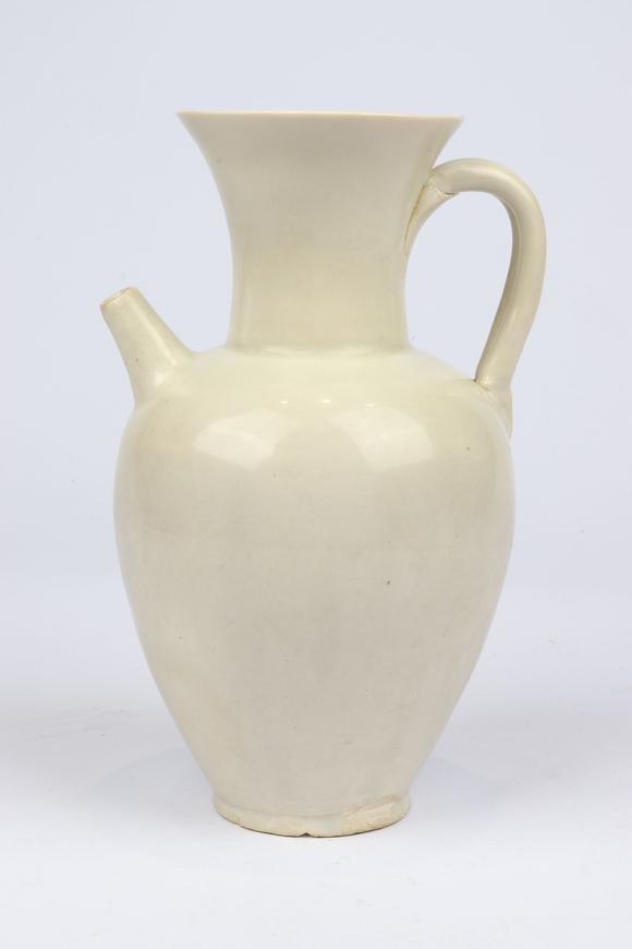 唐代邢窑盈字款直执壶xingyaointangdynasty