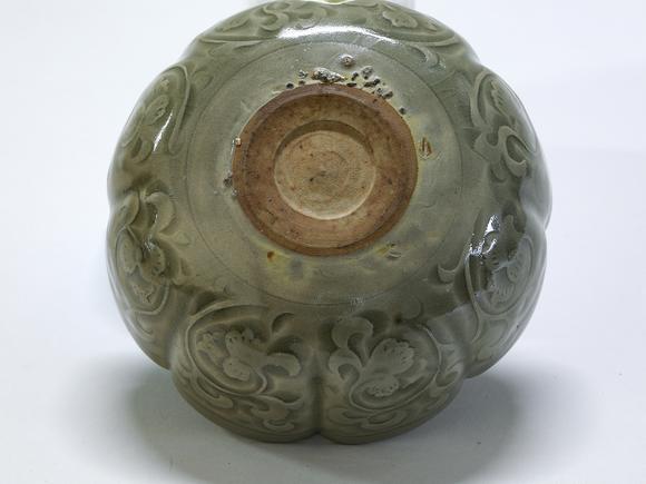 金 耀州窑刻花碗