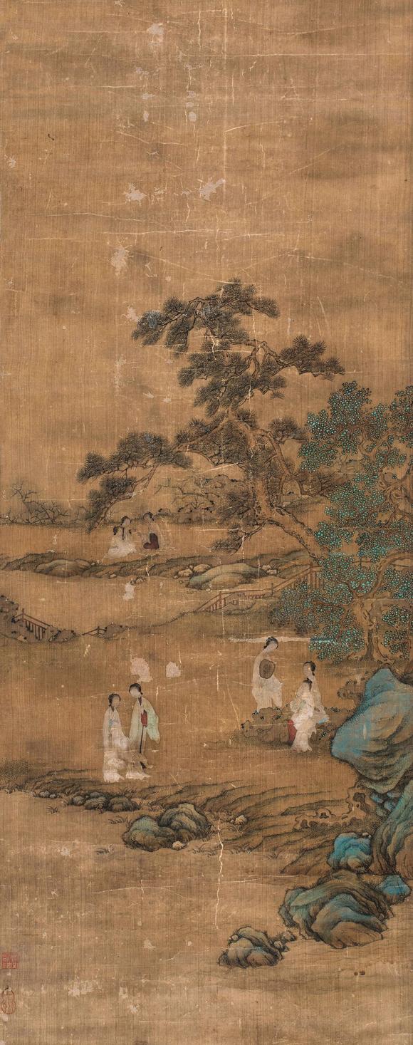 佚名佚名 雅集图_佚名佚名 雅集图估价_佚名佚名 雅集图高清大图_易拍