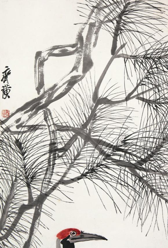 齐白石(1864～1957) 松鹤图