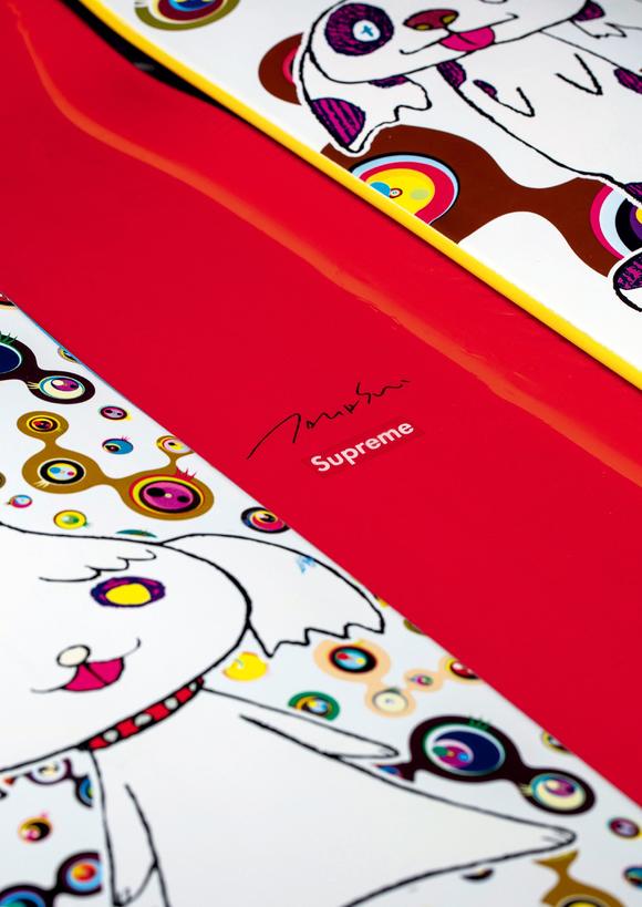 2007年作 村上隆 × supreme 联名滑板 (三件一组)