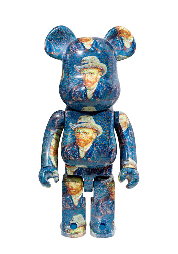 be@rbrick 2020年作 van gogh museum self portrait 1000% pvc