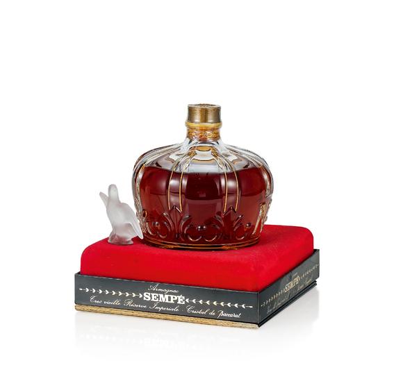 1984年法国尚美armagnac sempe 帝国雅文邑白兰地