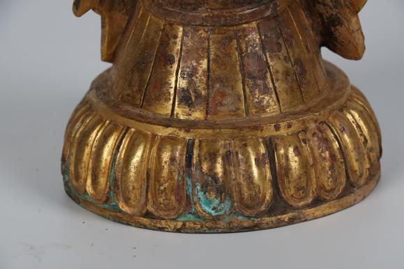 northern wei period 北魏 鎏金思维菩萨