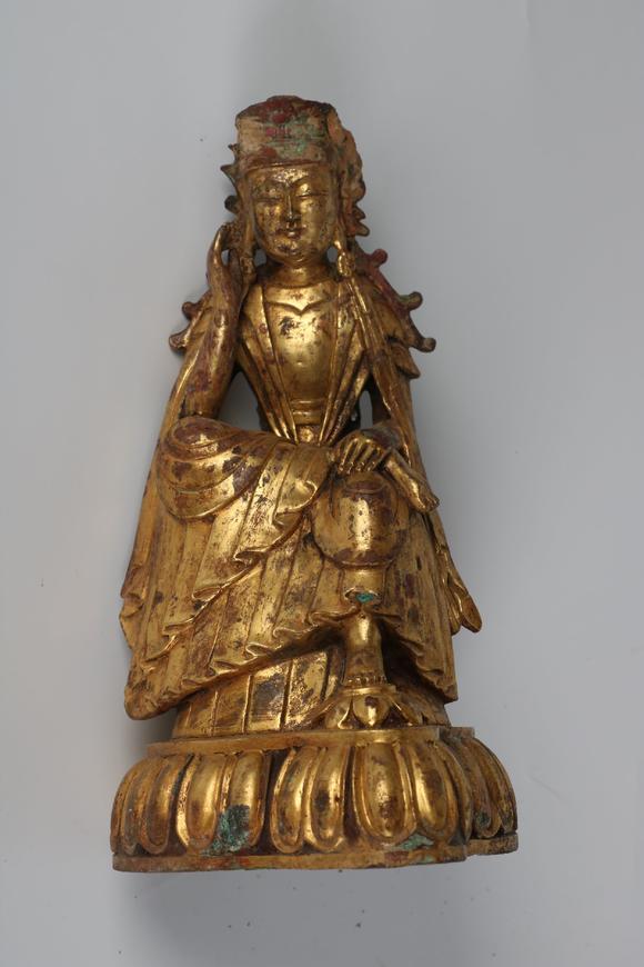 northern wei period 北魏 鎏金思维菩萨