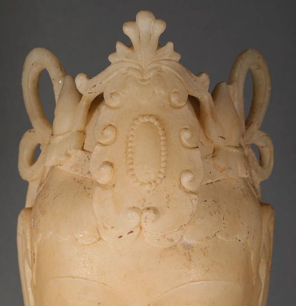 white jade buddha head statue from tang 唐代汉白玉佛头