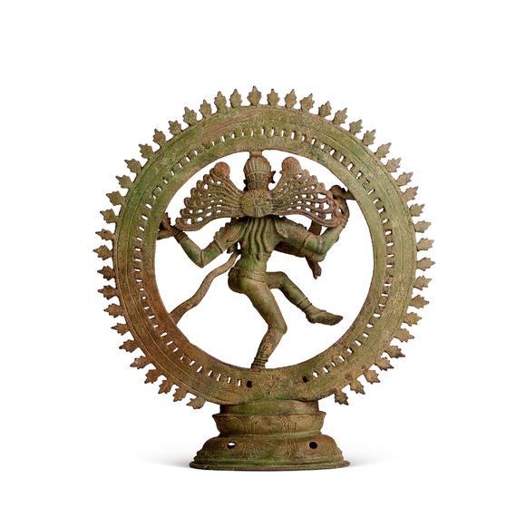 12世纪南印度朱罗王朝铜湿婆像