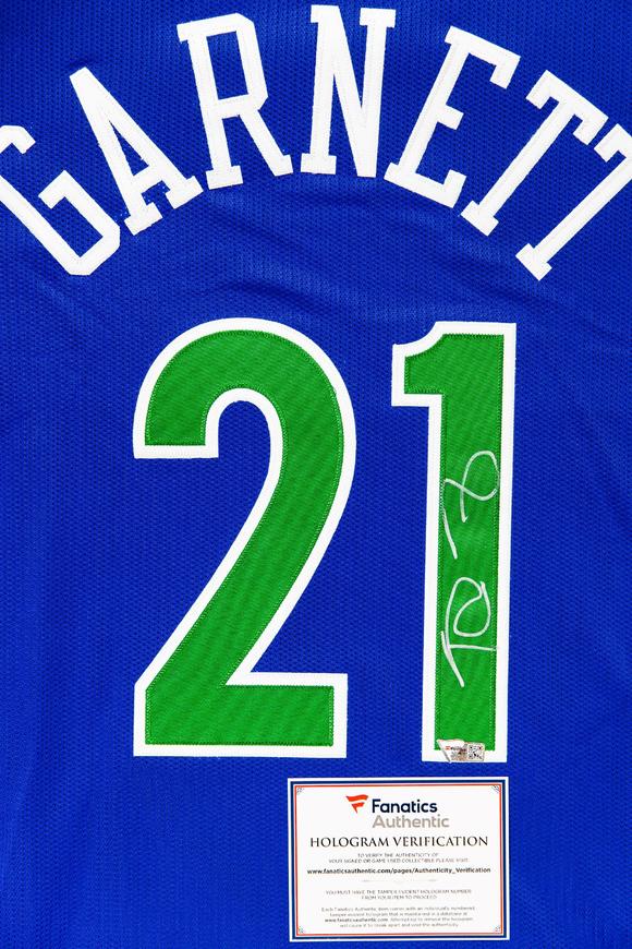 华艺国际凯文·加内特(kevin garnett)森林狼新秀au球衣