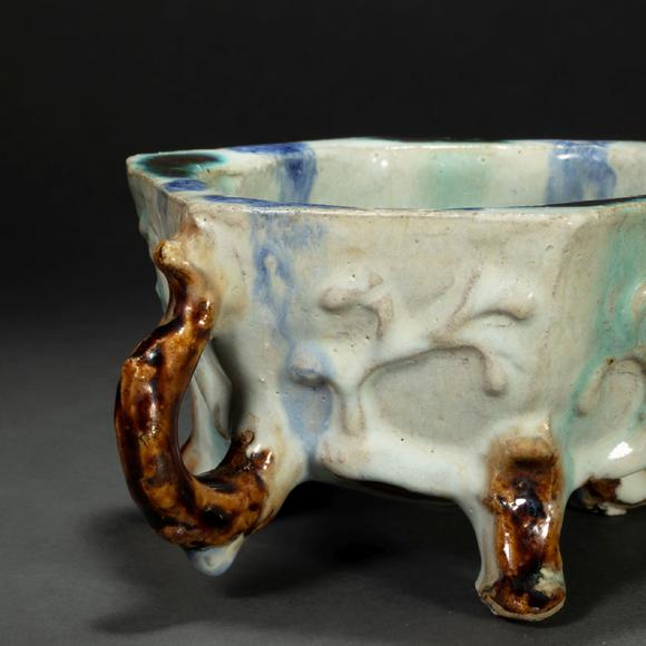 shiwankilnearcupfromming明代石湾窑耳杯