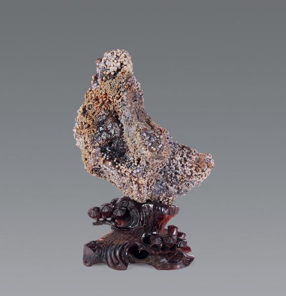 内蒙玛瑙石金鸡报晓