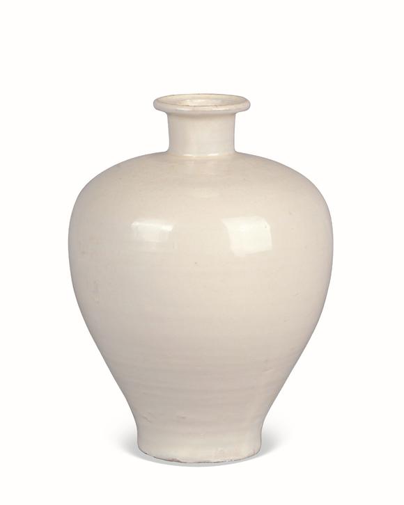 定窑系白釉梅瓶