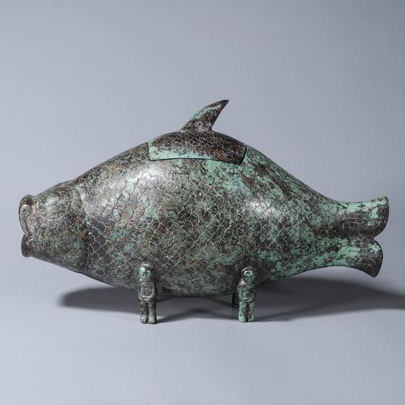afishpatternedbronzezun青铜鱼尊