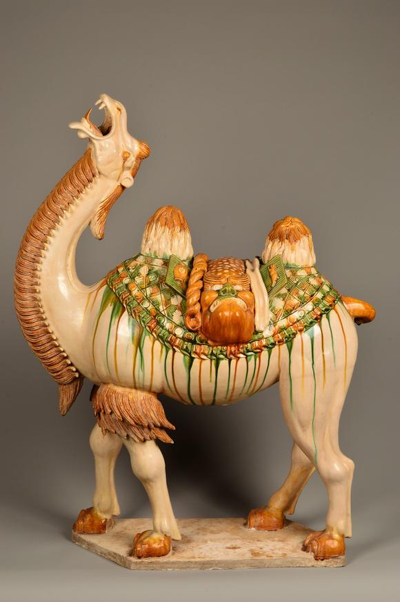 rare three-color camel in early times早期稀有三彩骆驼