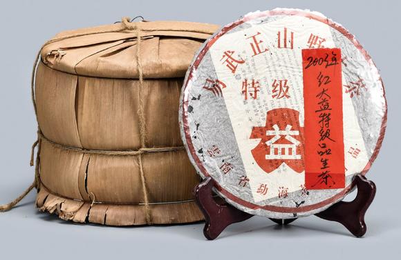 2003年 红大益特级品普洱生茶