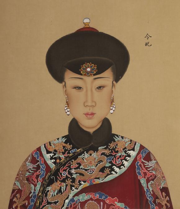 清朝最美的妃子画像图片