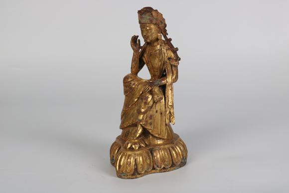 northern wei period 北魏 鎏金思维菩萨