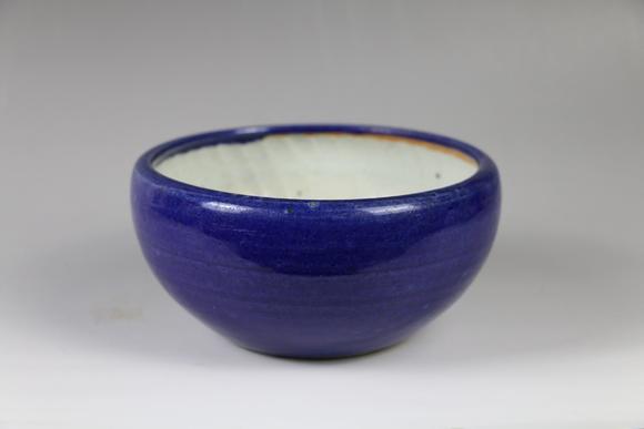 glazed glazed pot furnace 霁蓝釉钵式炉
