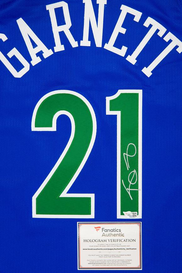 华艺国际凯文·加内特(kevin garnett)亲签球衣