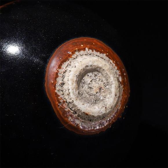 a jizhou kiln rabbit hao tea cup 吉州窑兔毫茶盏